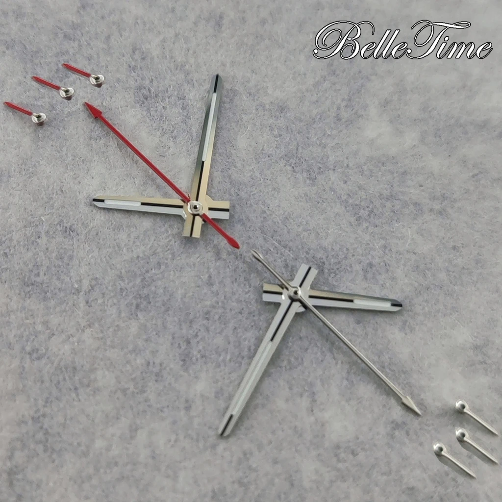 VK63 VK64 Quartz Movement High Quality 6Pins VK63A Watch Hands Silver Black Gold Rose Hands Green Luminous Watches Pointers image 5