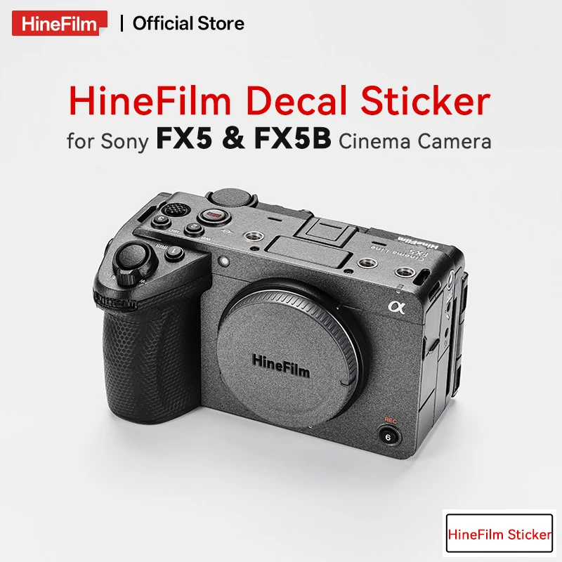 Hinefilm Skin für Sony ILME-FX5 Kamera, Aufkleber für Sony ILME-FX5B Kamera, Dekorfolie FX5 FX5B, Schutzfolie FX 5, kratzfeste Folie – Detail 7