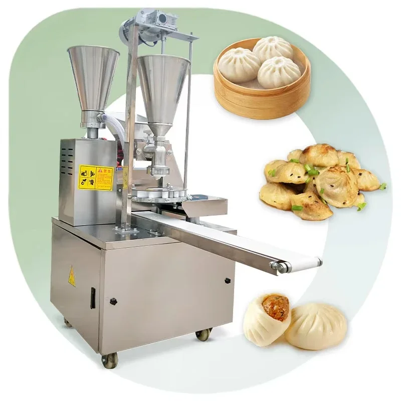 Dim Stuffing Sum Dumpling Nepal Momo Baozi Automatic Commercial India Steam Bun New Siopao Maker Machine