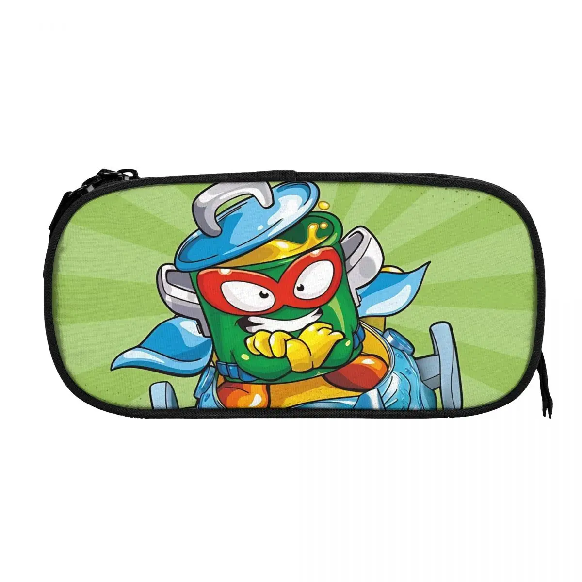 

Милые детские пеналы Super Zings, пеналы для ручек для девочек и мальчиков, большая вместительная сумка для студентов, школьные канцелярские принадлежности на молнии