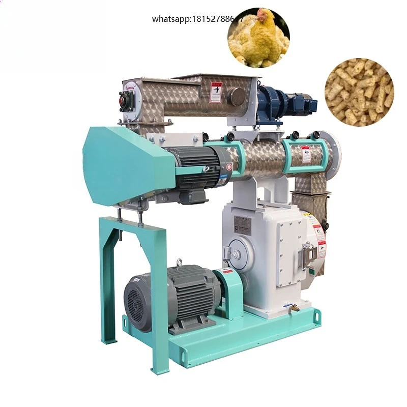 0.5-1.5 Ton/h Small Chicken Feed Making Machine / Animal Feed Pellet Machine for Sale