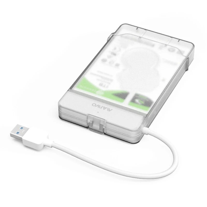 Maiwo K104 HDD SSD Enclosure USB 3.0ไปยัง SATA 3.0 HDD สนับสนุนกล่องใส่ฮาร์ดดิสก์ SSD 2.5นิ้วฟรีเครื่องมือ