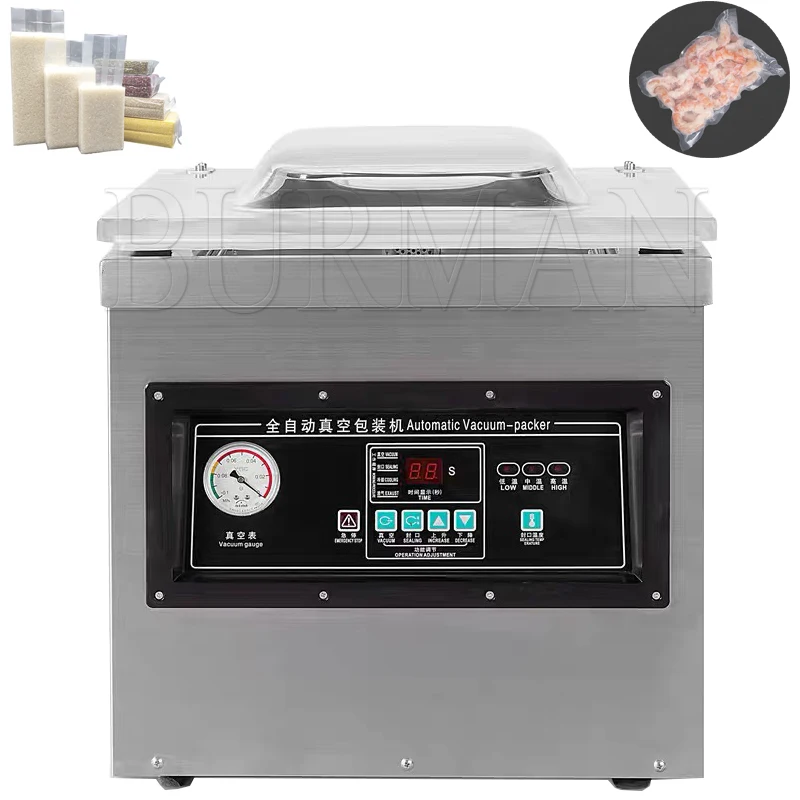 Automatic  Vacuum Packaging Machine Food Sealer Nut Fruit Meat   Commercial  Seal