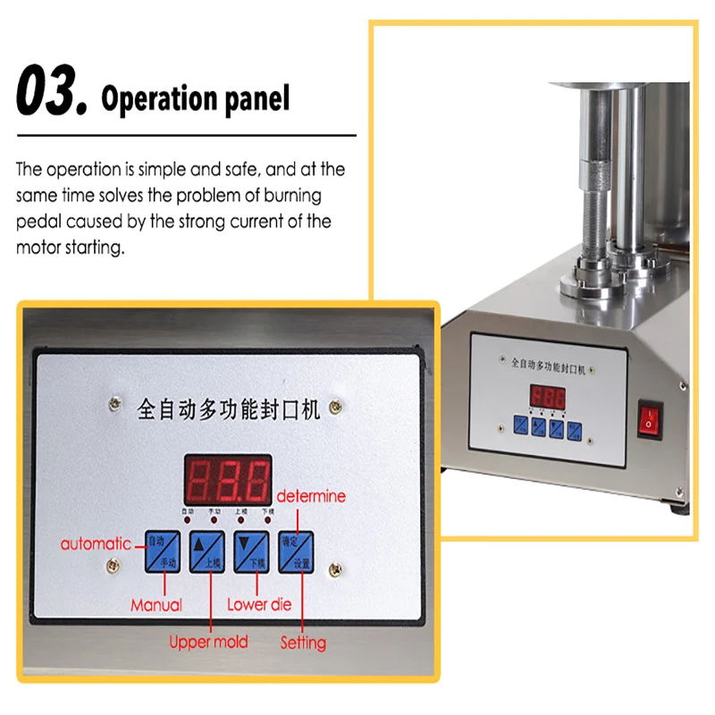 

Автоматическая машина для запечатывания банок из нержавеющей стали, жестяных банок и ПЭТ-бутылок, машина для укупорки банок с кольцом-открывалкой, коммерческая машина для запечатывания банок