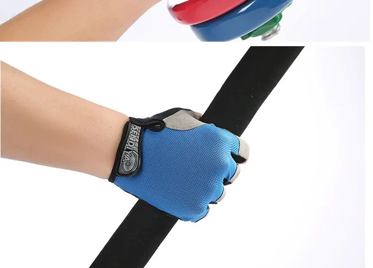 Gewichtheben Gym Handschuhe Fitness Training Fingerlose Männer Frauen Bodybuilding Übung Sport Handschuhe Radfahren Anti Slip Atmungsaktiv – Detail 11