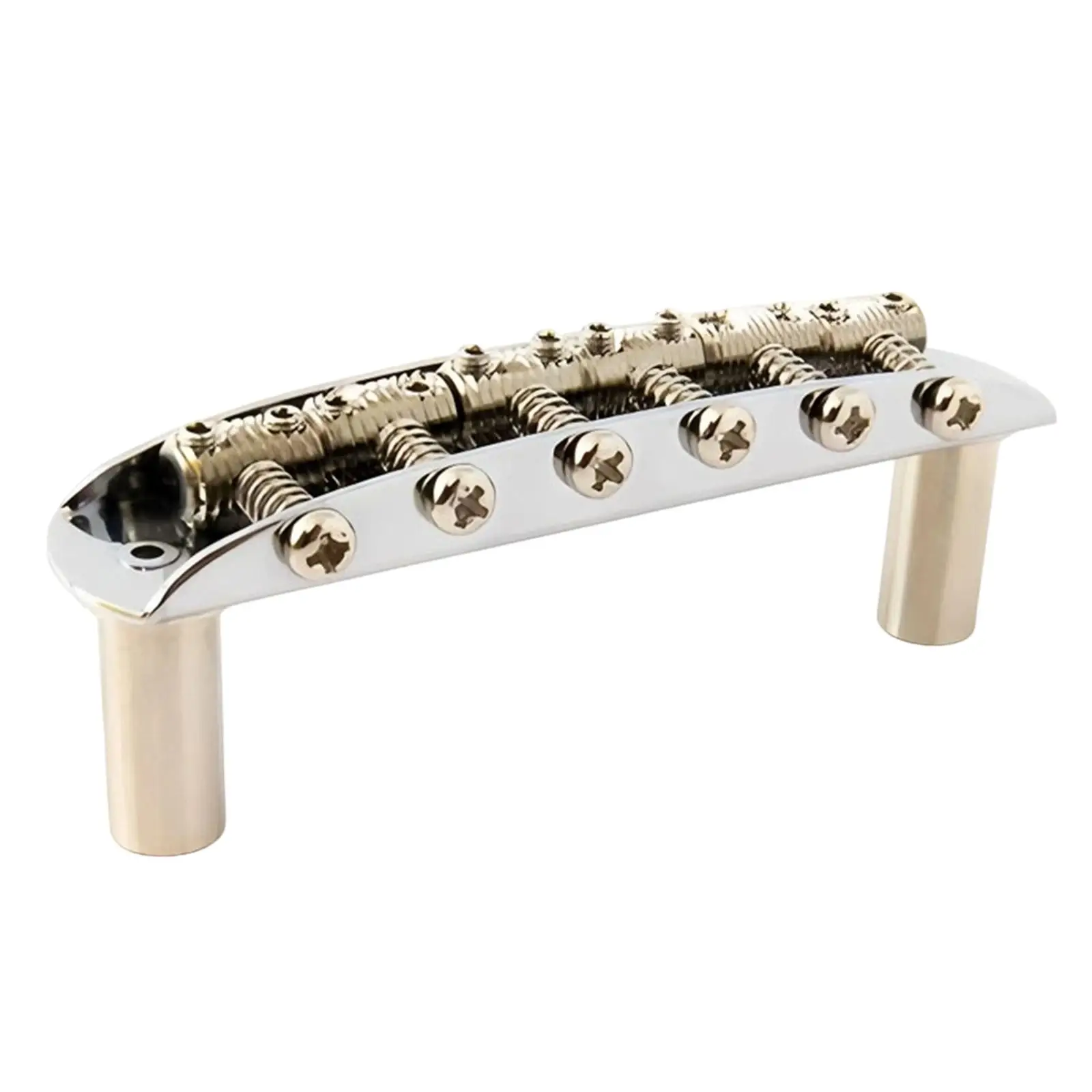 Adjustable Saddle Bridge Practical Easy to Install Professional Guitar Parts