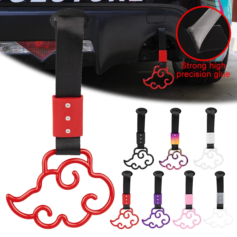 1pcs JDM Train Bus Handle Hand Strap Tsurikawa Ring Sticker Cloud Styling Drift Charm Strap Drift Car Strap Car Accessories