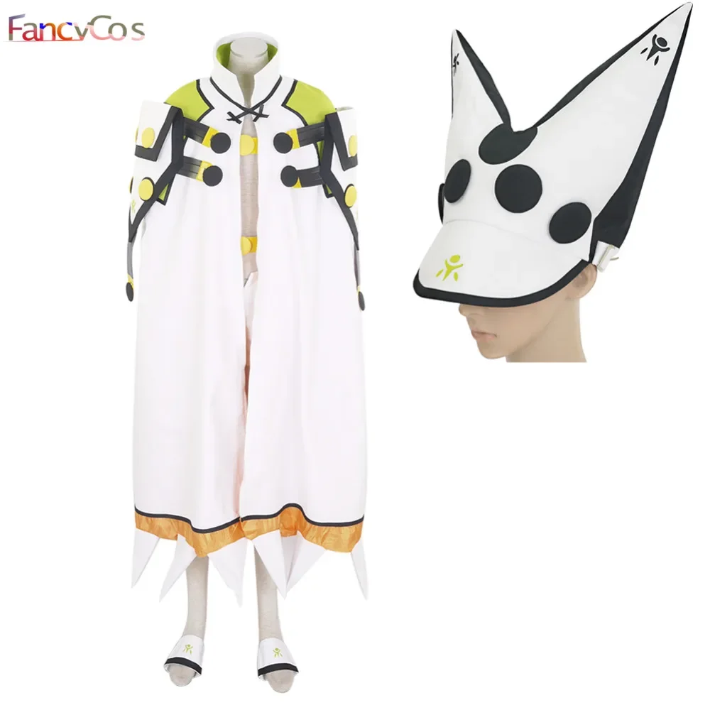 Guilty Gear Xrd SIGN Ramlethal Valentine Cape Cloak Cosplay Costume Game Anime Japanese Custom Made Halloween Costume