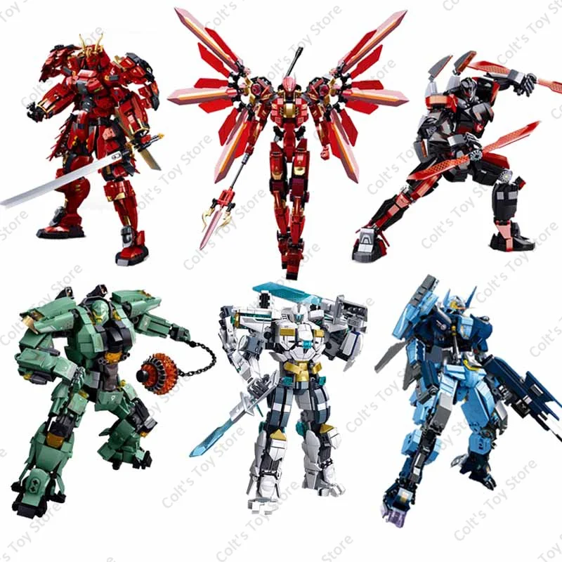

Sluban Pacific Rim Super Mecha Building Blocks Battle Robot Mechanical Warrior Classic Movie Model Bricks Set Toys Kids Gifts