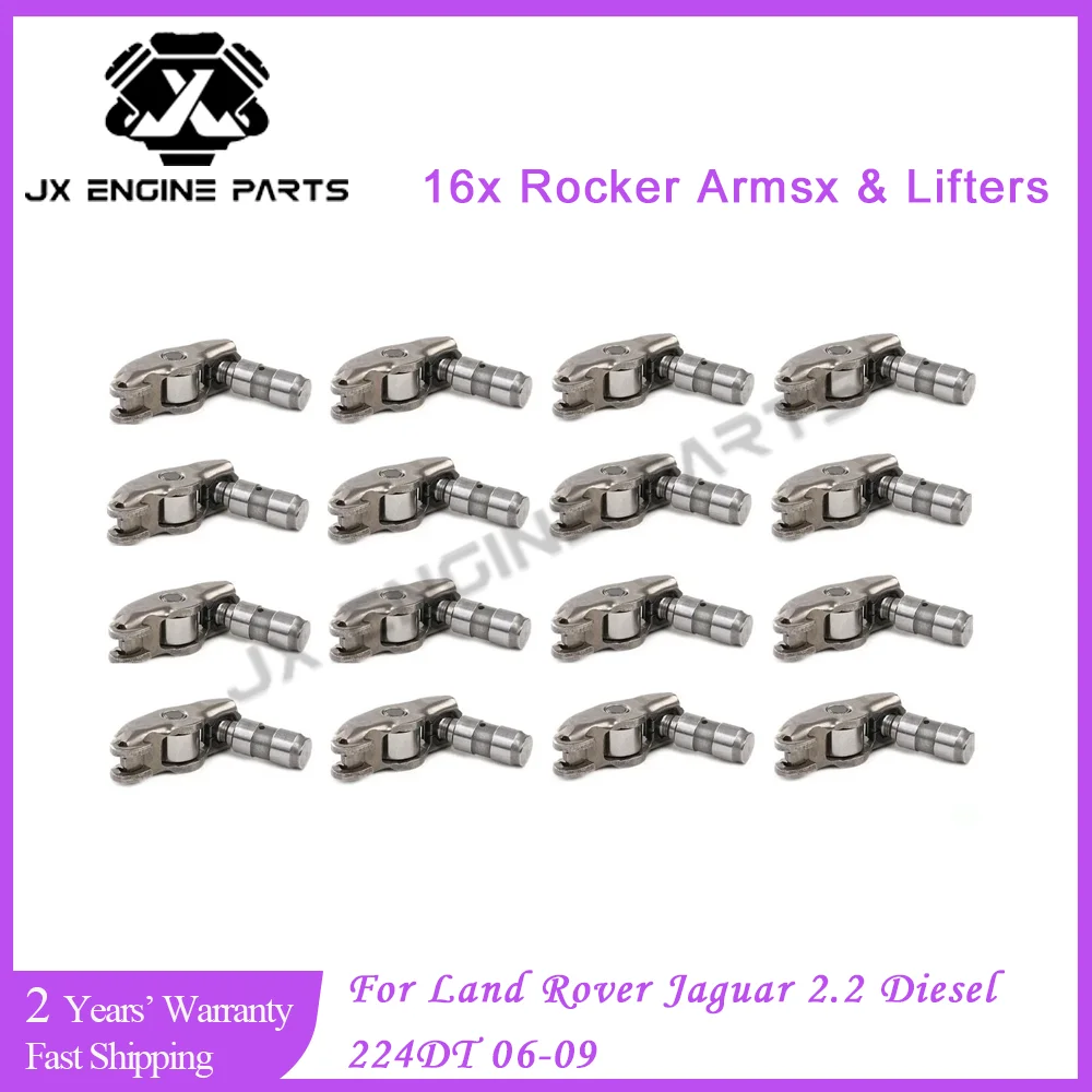224DT Engine Rocker Arms & Hydraulic Lifters For Jaguar XF Land Rover Discovery Sport Freelander 2 Evoque 2.2T 2.2L Diesel TD4