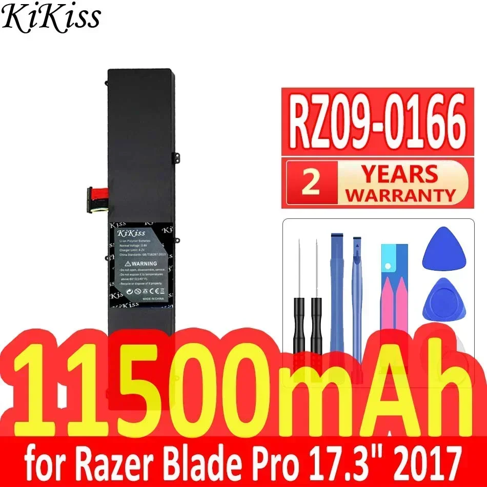 KiKiss Battery 11500mAh RZ09-0166 for Razer Blade Pro 17.3