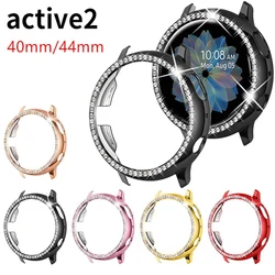 Etui na Samsung galaxy watch active 2 40mm 44mm zderzak ochraniacz HD pełne pokrycie ekranu etui ochronne