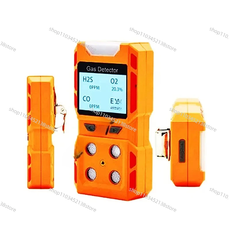 OEM ODM Handheld 4 in 1 Poisonous Combustible Argon Gas Analyzer EX CO H2S O2 Nitrous Oxide Detector gas detector