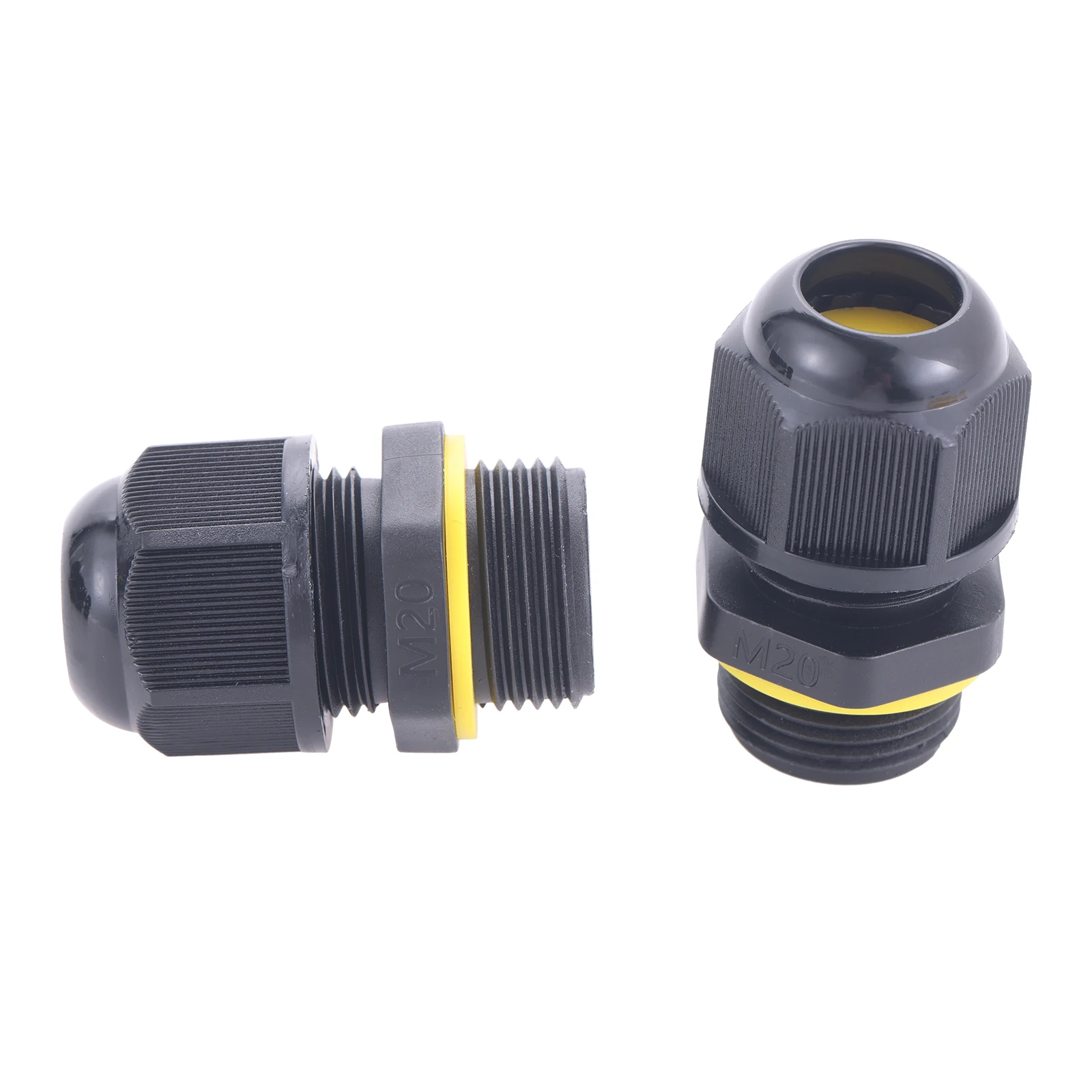 10Sets Thickened Waterproof IP68 M20 Or M25 X 1.5 Cable Gland Kit For Machine Control Boxes Cable Attachments Wire Splices