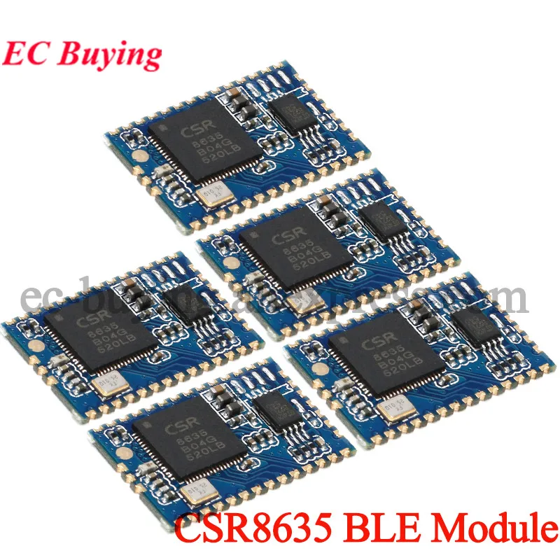 5pcs/1pc CSR8635 Stereo Audio Control Bluetooth-compatible Module CSR8635-V2.0 Ble 4.1 Chip Speaker Power Amplifier Board DIY