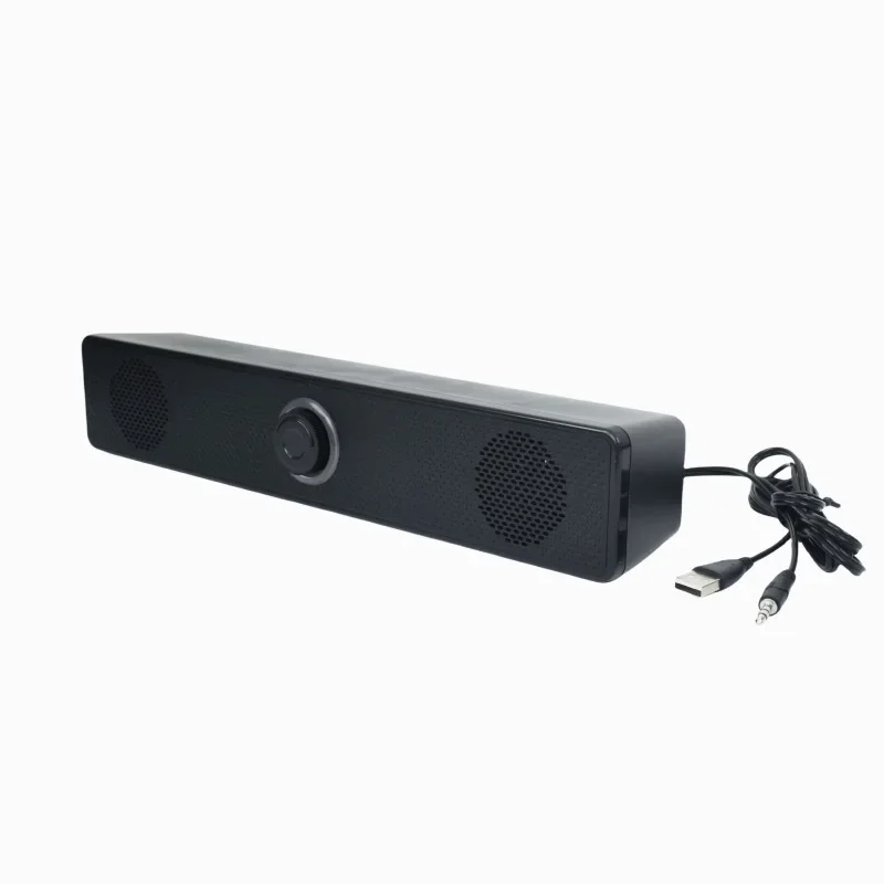 Computer Speaker Bar Stereo Sound Subwoofer Bluetooth Speaker For Macbook Laptop Notebook PC Music Player Wired Loudspeaker