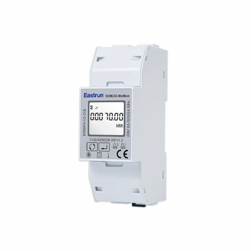 Imagem -04 - Medidores Médios da Energia da Fase do Singe Saída do Pulso Modbus Rs485 Comunicar Remoto com Outros Sistemas de Amr Scada Sdm230-modbus 230v