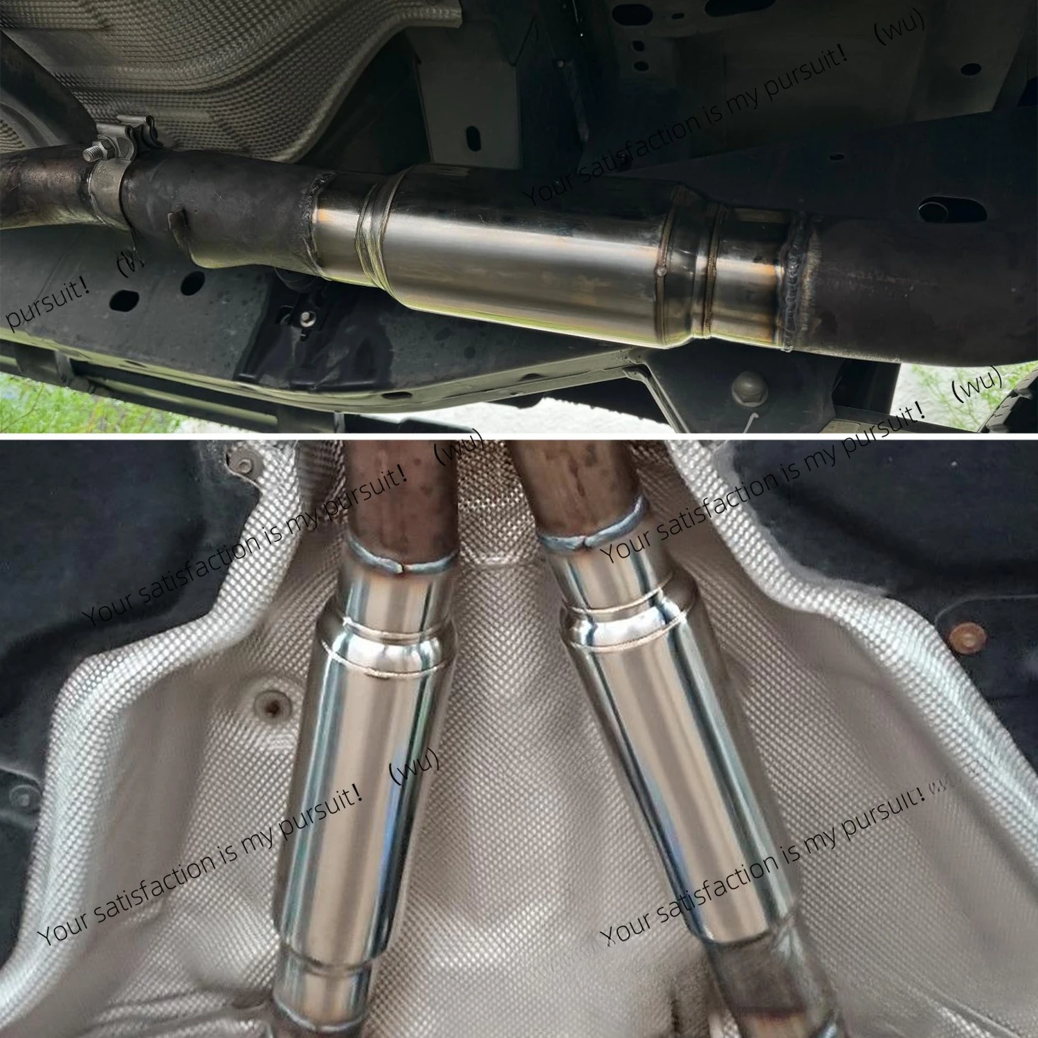 

Глушитель выхлопной трубы автомобиля, универсальный модифицированный хвостовой горло, прямой ряд, декоративный глушитель из нержавеющей стали