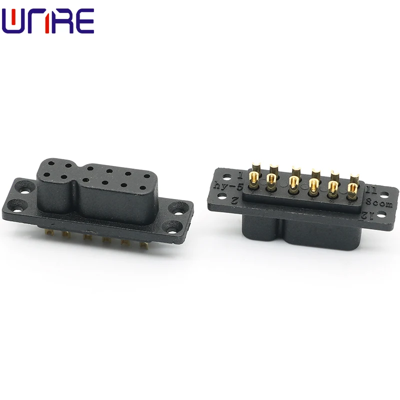 JY12P Aviation Model Plug Male Female Copper Core Signal Pin High Temperature Resistant Power Interface Terminal Connector - Image 6