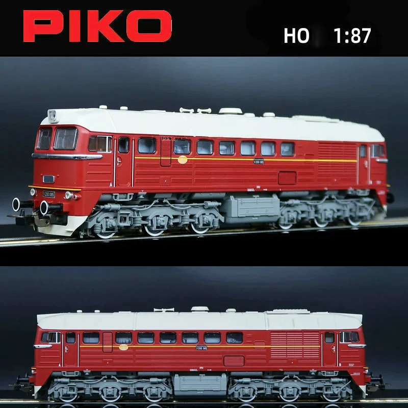 

Модель поезда HO 1/87 немецкая модель поезда PIKO 52905 V200 с цифровым звуковым эффектом внутреннего сгорания, поезда третьего поколения DR из Восточной Германии