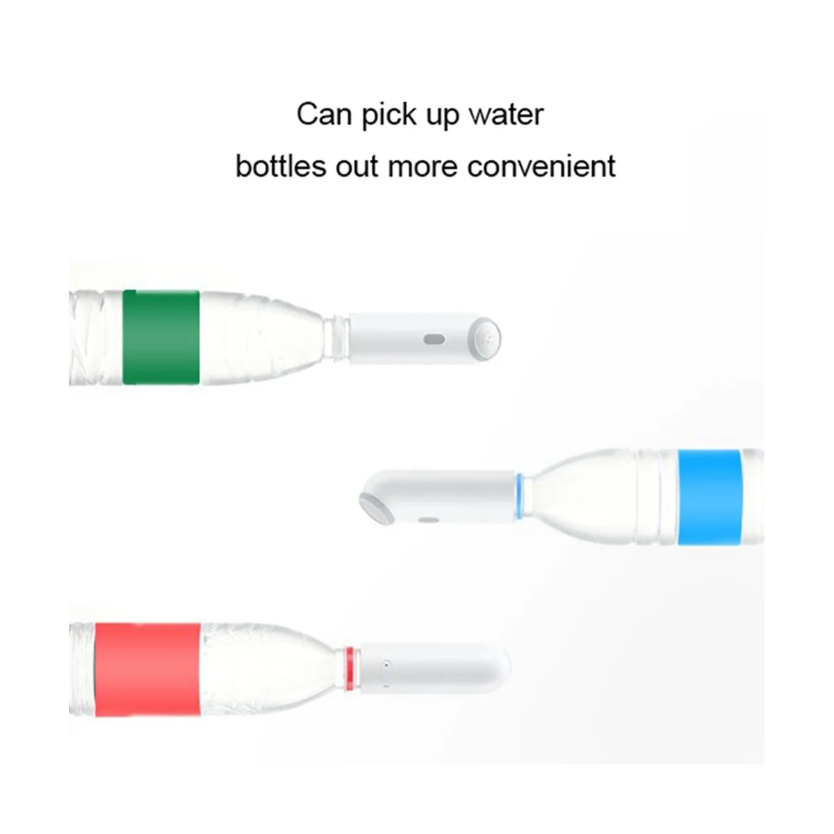 Portable Hand Electric Bidet Sprayer Personal Cleaner Care Multifunction with Capacity Bottle Spray Washing Bidet, Grey