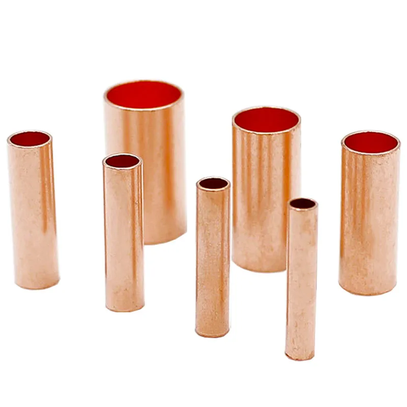 GT-10 16 25 35 50 70mm2 was Wire Electrical Copper Connecting Terminal Cable originally pure Copper Cable Connecting pipe