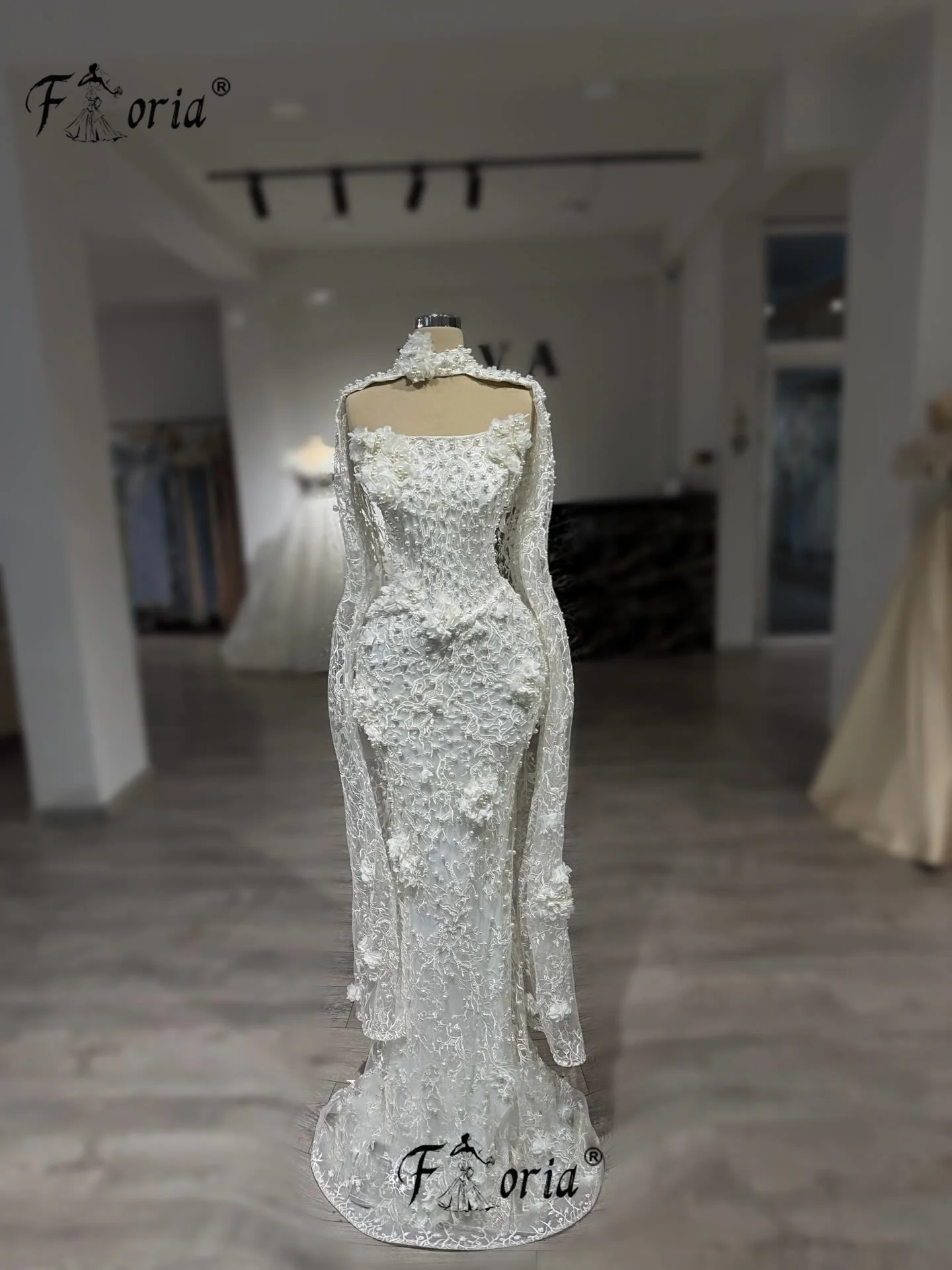 

Роскошные белые вечерние платья из бисера с накидкой и жемчугом, цветок, русалка, вечернее платье знаменитости, вечернее платье для выпускного вечера, халаты по индивидуальному заказу, гала-концерт