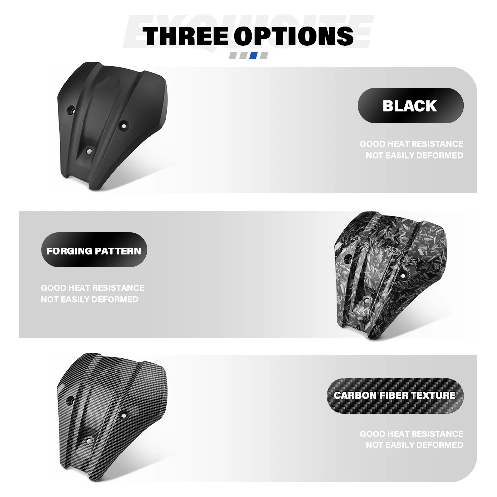 F900R ABS Sport Fly Screen Mini Windshield Windscreen For BMW F 900 R F900 R F900 R 2025- Accessories Fairing Wind Deflector