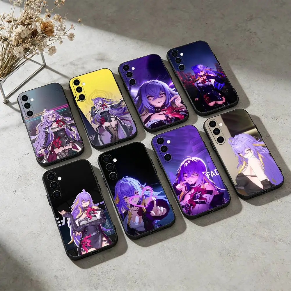 F-Fadia Neverness to Everness Phone Case For Samsung Galaxy A91,80,73,72 ,71,53,52,32 ,31,22,21s,20,Soft Black Case