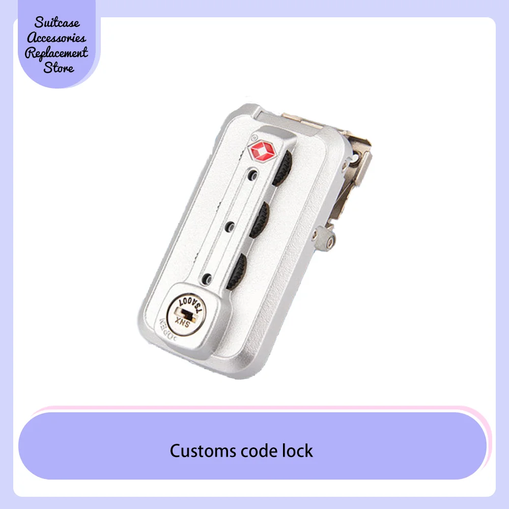 

Manufacturers direct supply authentic TSA customs password fixed lock abroad metal solid anti-theft customs code lock