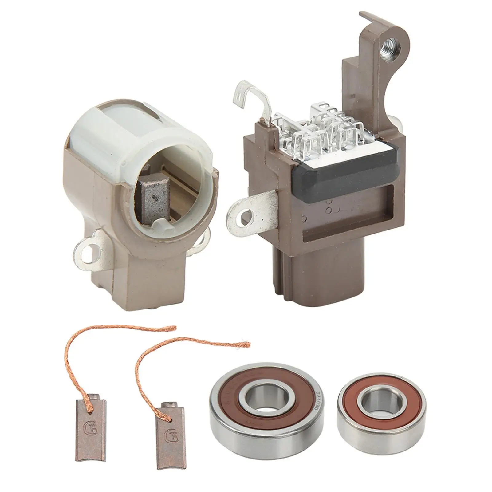 

Alternator Repair Kit Brushes Voltage Regulator 104210-5490 for cars