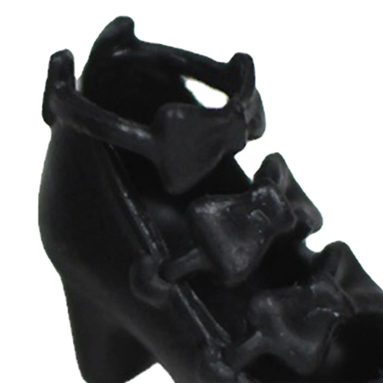Sapatos de Boneca de Pano Casual para Meninas, Sandálias de Substituição, Arco, Botas de Salto Alto, Miniatura, 1/6, 12"