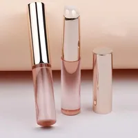 Silicone Lip Brush With Lid Round Head Makeup Brush Lipstick Applicator Multi-Use Mini Concealer Brush Portable Makeup Tool