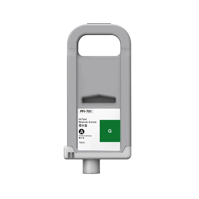 1X cartuccia d'inchiostro da 700 ml PFI-701 PFI701 compatibile per Canon iPF8000 iPF9000 iPF8000s iPF9000s iPF8010s iPF9010s con inchiostro pigmentato