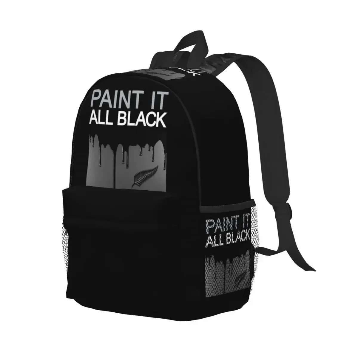 All Blacks New Zealand Rugby Backpack Student Boys Girls BookBag Kids School Bag Computer Shoulder Bags for Men Women