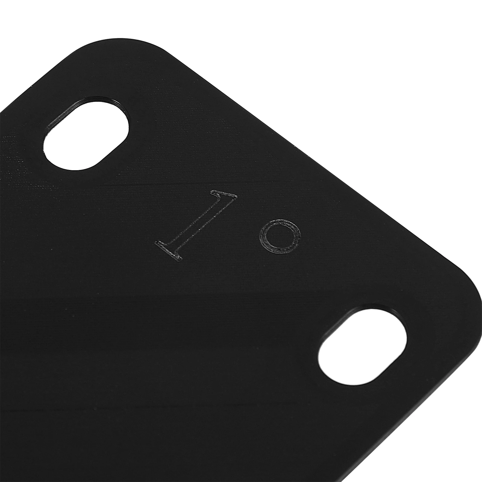 

3 Pcs Guitar Shims Neck Shims Black 1°+0.5°+0.25° Plastic Heightening Gaskets Bass Guitar Neck Parts Accessories