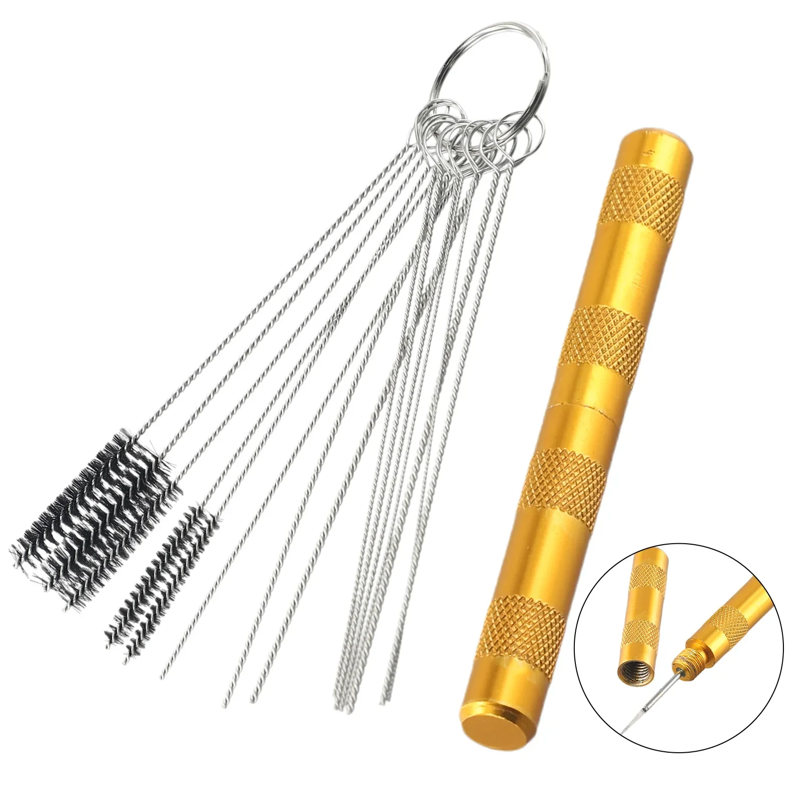 Practical Quality Tool Needle Wear-resistance Plastic&Metal Tool Cleaning Nozzle Washer Windscreen Accessories