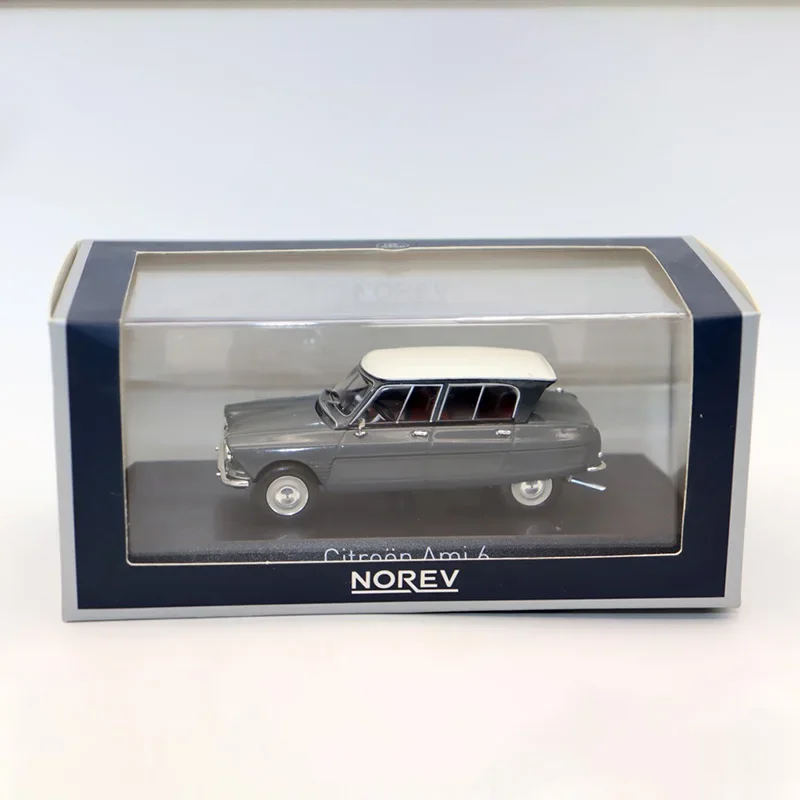 Citroen Ami 6 1967 im Maßstab 1:43, Vintage-Ornamente aus Legierungsautomodell