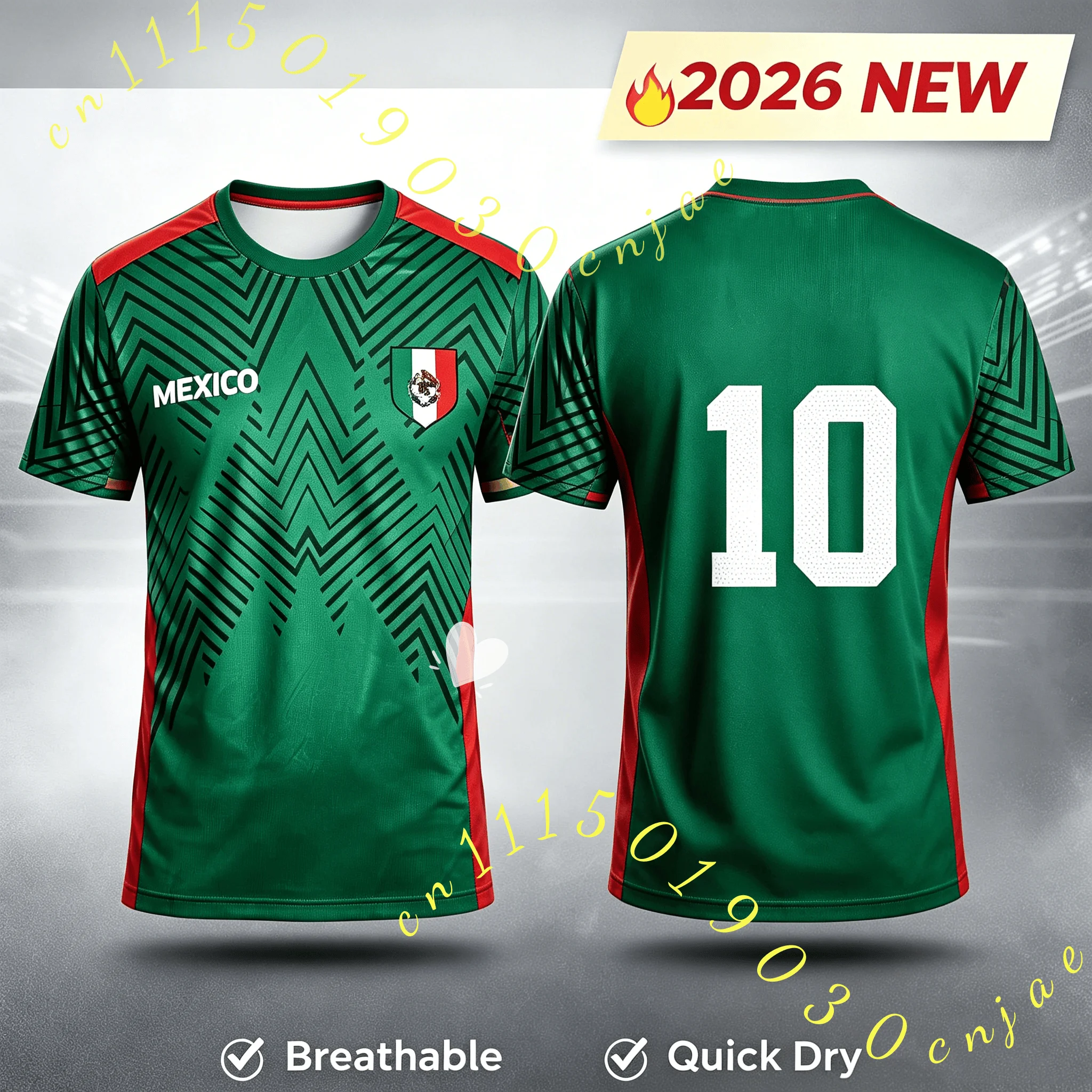 Summer Men's Mexico Soccer Jersey Short Sleeve T-Shirts Totem Aztec Eagle Print Casual Breathable Fan Tops Women Short Sleeve