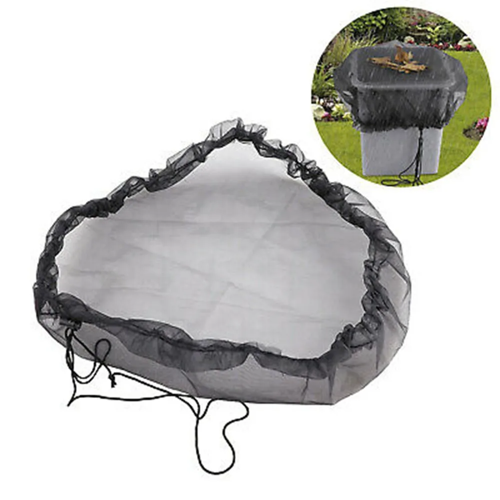 Durable High Quality New Practical Mesh Cover 80cm Accessories Buckets Coverage For Outdoor Garden Rain Barrels