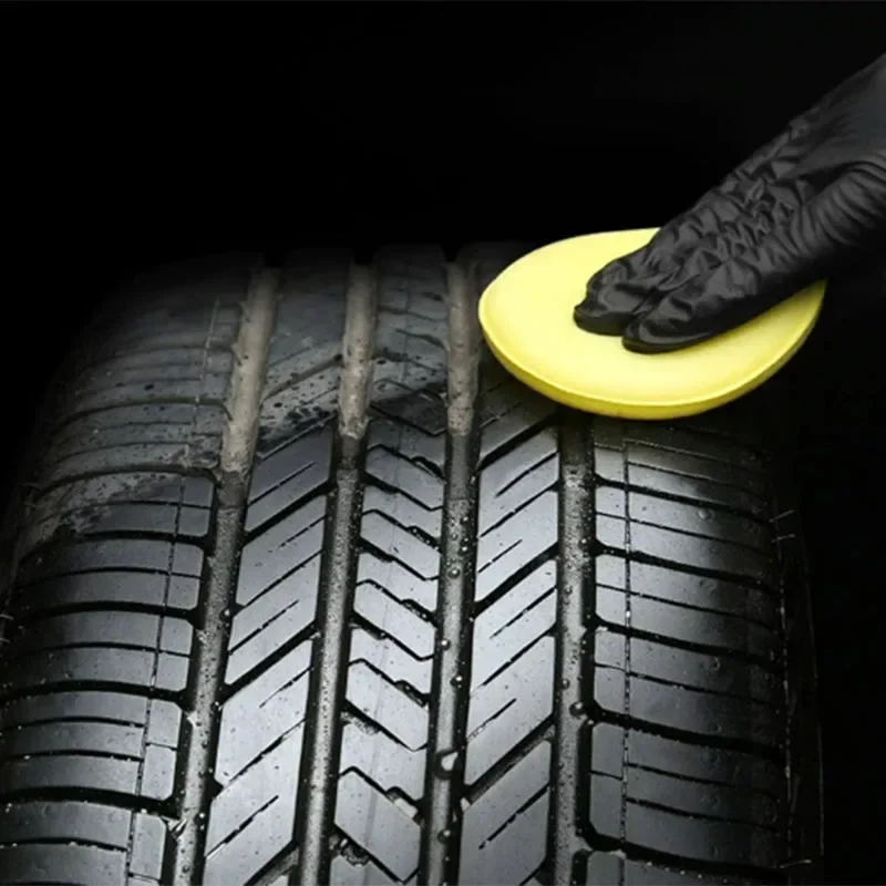 Car Tire Shine Coating Tyre Gloss Plastic Rubber Wheel Restorer Agent Spray Polishing Brightener Auto Car Detailing - Image 5