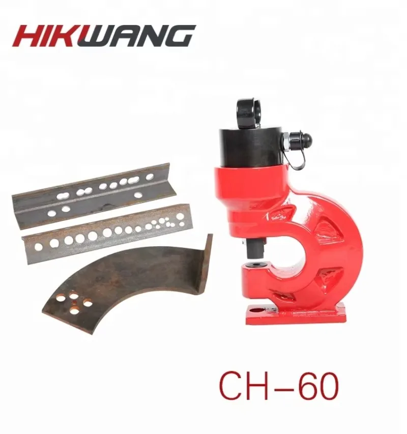 CH-60 Portable Electric Hydraulic Metal Hole Bus bar Punching Punch Puncher Tool