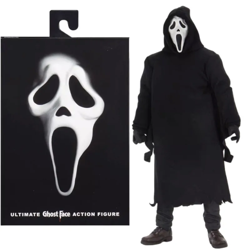 

Original Ghost Face Action Figure NECA 41372 Ultimate Figuras 7-Inch Collection Movable Model Ornament Anime Peripheral Gift