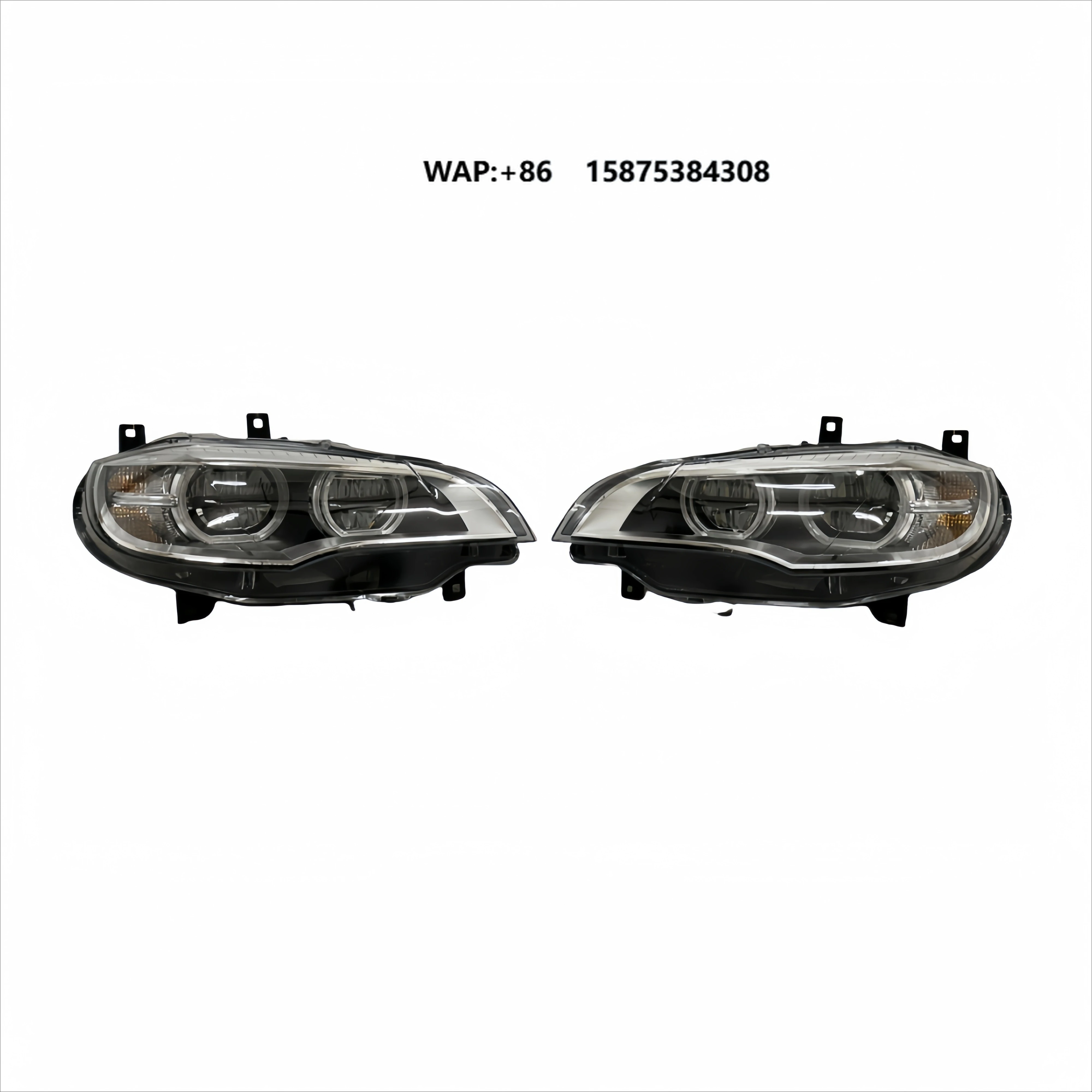For X6 Headlights E71 Factory Modified and Upgraded X5M E70 Spoon LED Headlight Assembly