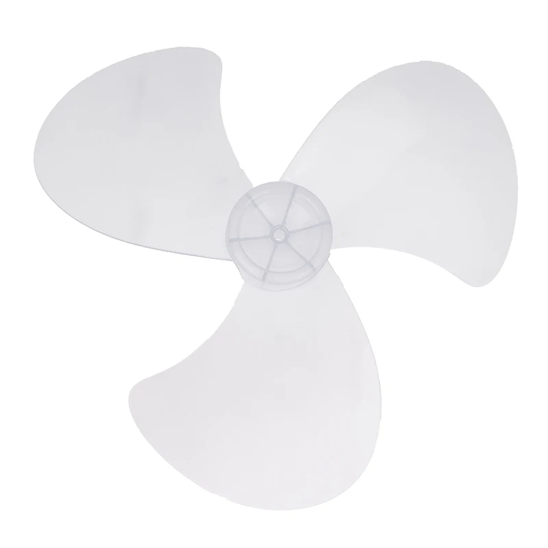 14Inch 3 Leaves Plastic Fan Blade Household Electric Fan Standing Pedestal Fan Table Fanner Blade With Nut Cover