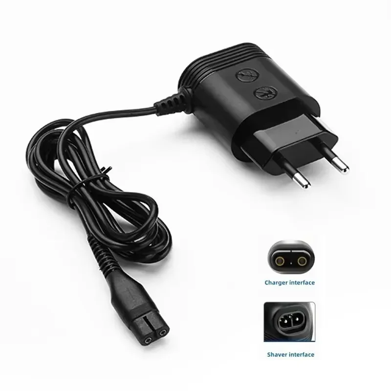 EU Plug Travel Charger Adapter | 3 Types Replacement Fast Charging Power Supply for Philips Electric Shavers Multi Series