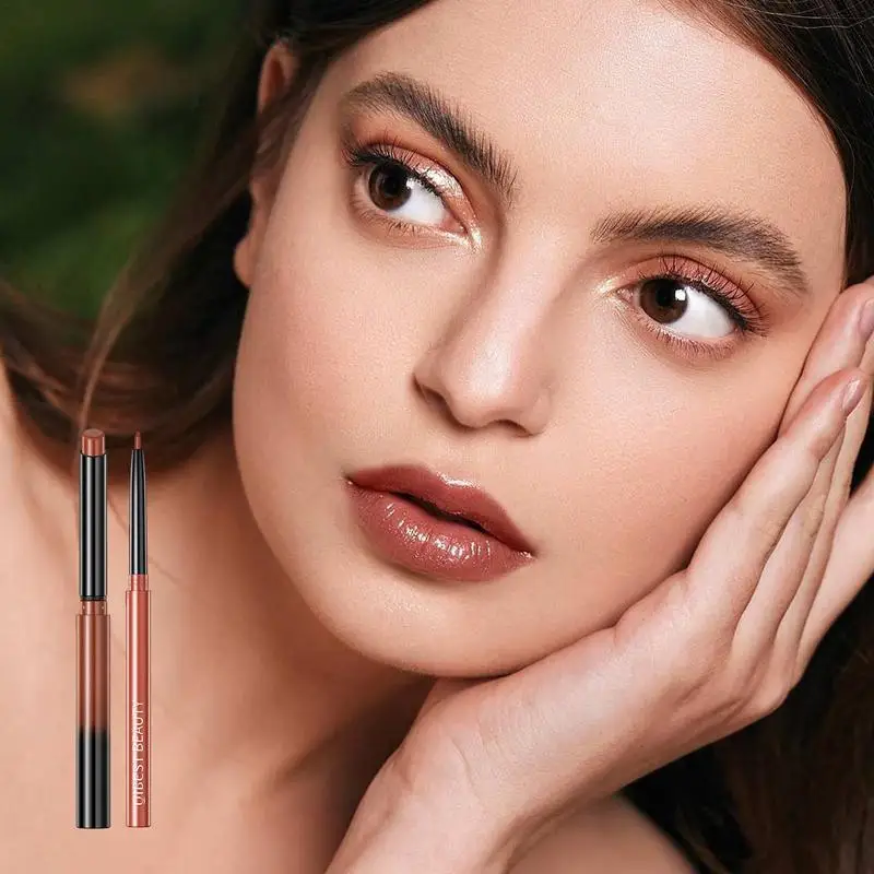 Set di rossetti e Lip Liner Set di trucco per macchie di labbra Nude vellutate Set regalo di rossetto opaco penna per labbra impermeabile per ragazze donne femminili