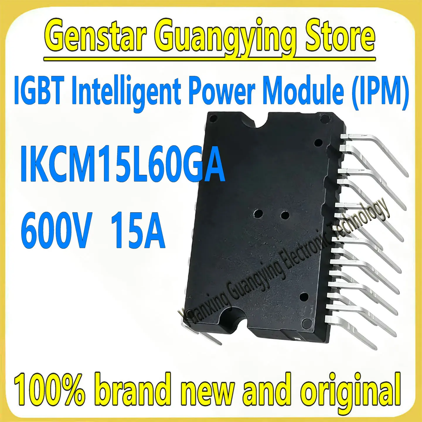 (1 piece) IKCM15L60GA IKCM15L60 DIP-24 600V 15A IGBT Intelligent Power Module (IPM) Chipset 100% Brand New, In Stock