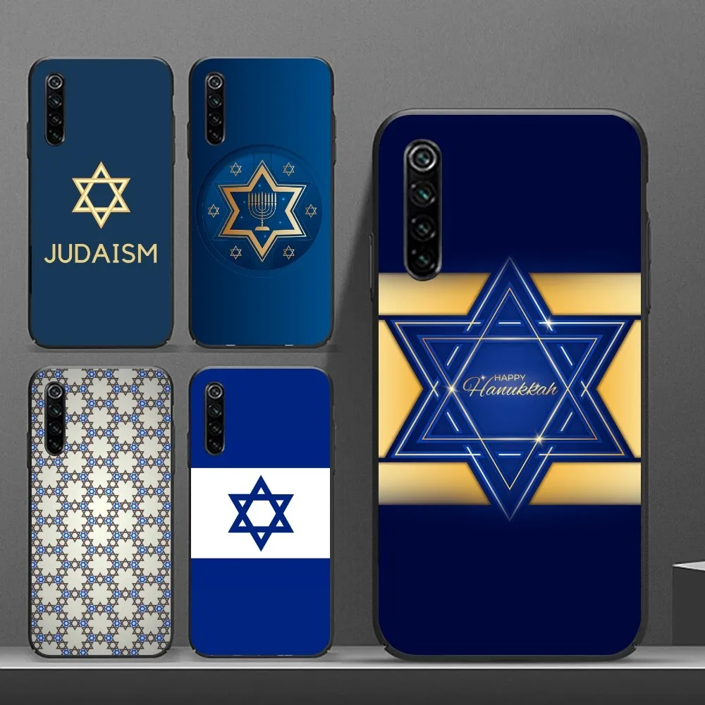 Jewish Star David Mobile Cell Phone Case for Realme GT 2 9i 8i 7i Pro X50 X2 C35 C21 C20 C11 C3 Black Soft Phone Cover Funda