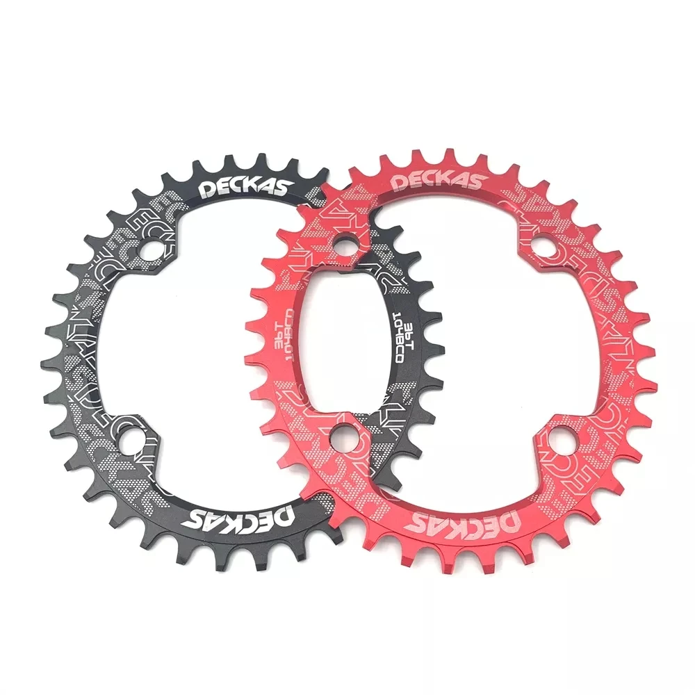 DECKAS 104BCD Bicycle Narrow Wide Chainring 32/34/36/38T MTB Mountain Bike BCD104 Crankset Tooth Plate Parts For M615 M785 M820